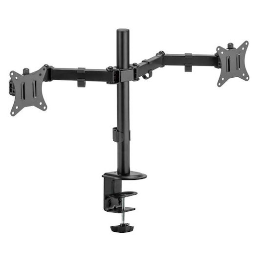Kydos Stand Desk Mounted for 2 Monitors up to 32" (K66-C024)