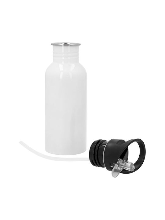 Koupakoupa Bluey Sticla de apa Oțel inoxidabil 600ml Alb