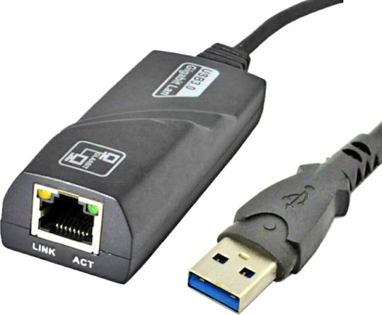 ATC 06.005.0057 USB Netzwerkadapter mit Verkabelter Verbindung Gigabit Ethernet