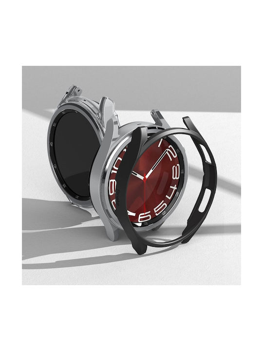 Ringke Slim 2-Pack Plastic Case Transparent / Black for Galaxy Watch6 Classic 43mm