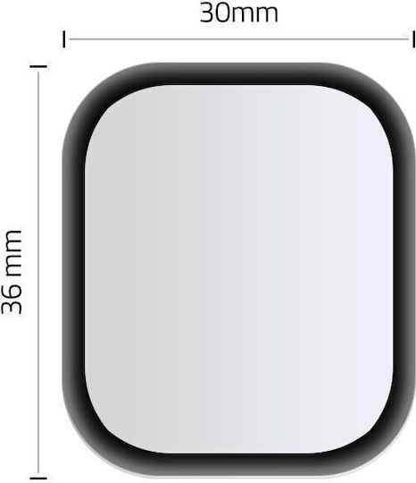 Hofi Hybrid Glass Vollflächig gehärtetes Glas für das Apple Watch 40mm,Apple Watch 4/5/6/SE 40mm 1Stück