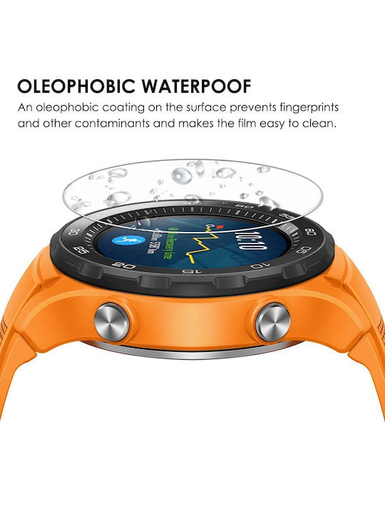 Hofi Pro+ Full Face Tempered Glass pentru Huawei Watch 4 Pro 2buc Negru