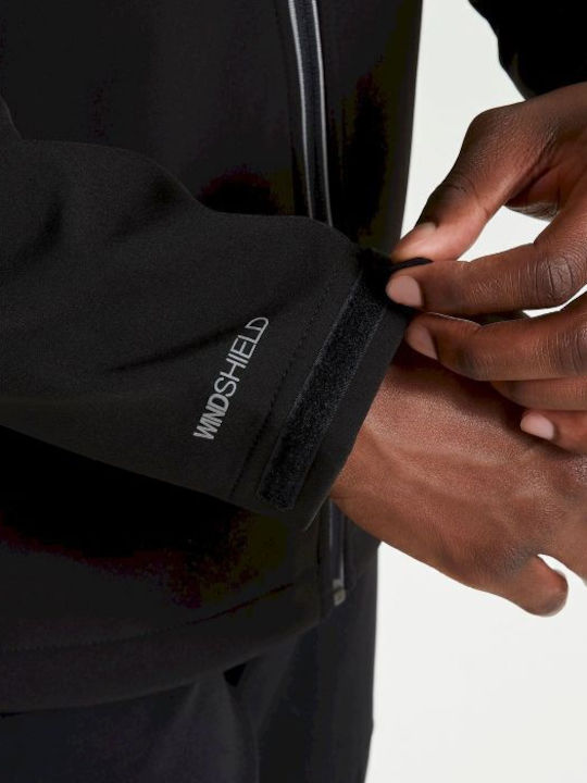 Craghoppers Altis Αντιανεμικό Κυνηγετικό Μπουφάν Softshell Μαύρο