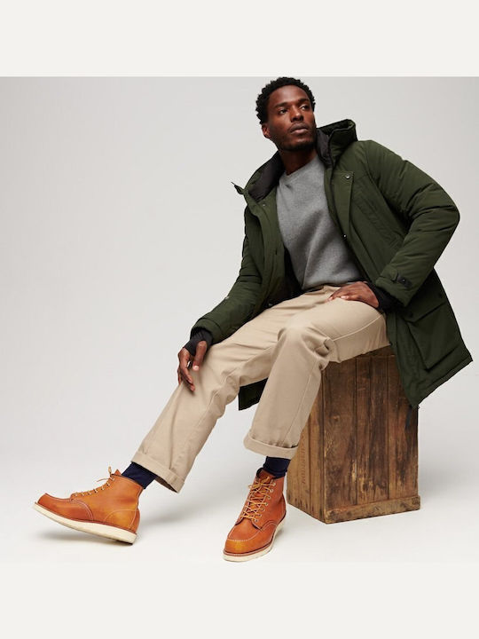 City Winter Jacke Parka Wasserdicht Khaki