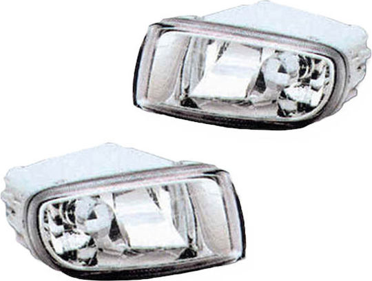 Auto Gs Square Foglights Car Hyundai Elantra 2001-2003 2pcs