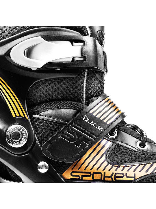 Spokey Due 2IN1 Kids Adjustable Inline Rollers Black