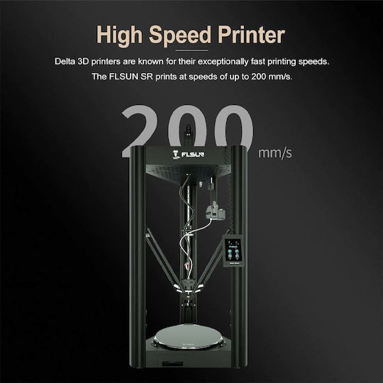 FLSUN Super Racer (SR) So Fast Συναρμολογούμενος 3D Printer Διπλού Extruder
