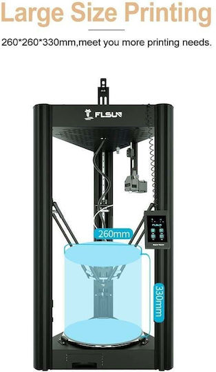 FLSUN Super Racer (SR) So Fast Συναρμολογούμενος 3D Printer Διπλού Extruder