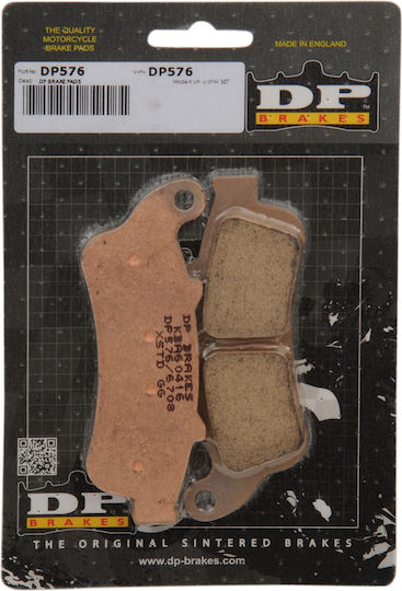 DP Brakes Мотоциклетни Накладки Емпрош за Kawasaki EN / Нинджа 650