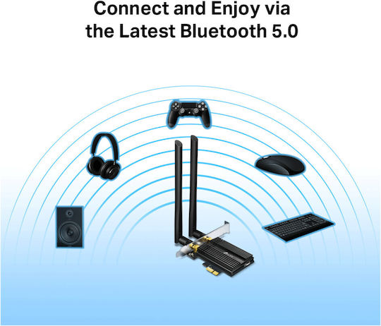 TP-LINK Archer TX50E Wireless Card Wi‑Fi 6 (3000Mbps) PCI-e Card
