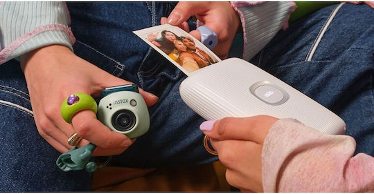 Fujifilm Instax Pal Instant Φωτογραφική Μηχανή Milky White