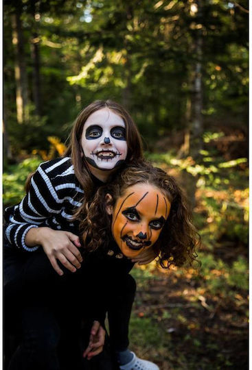 Pumpkin & Skeleton Face Painting de Carnaval pentru Halloween 2.5gr Portocaliu