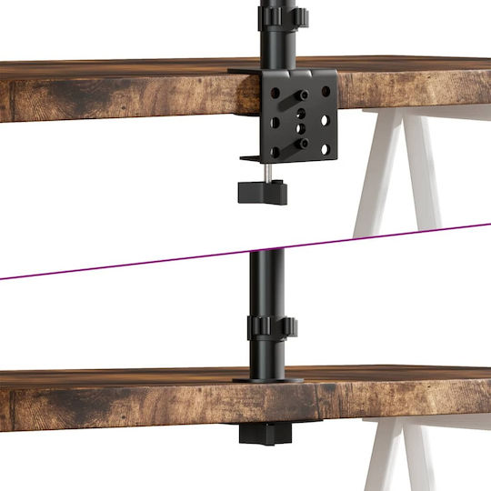 vidaXL Stand Desk Mounted Monitor (358005)