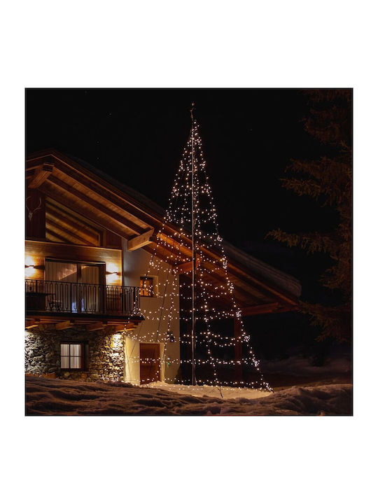 300 Lights LED 2m. White in String 1pcs