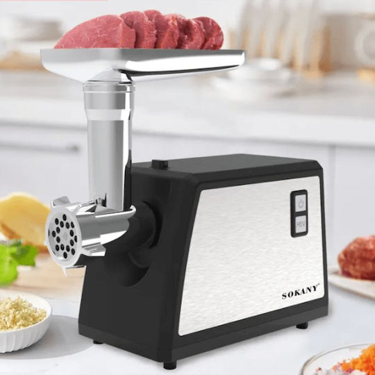 Sokany SK-089 Meat Grinder 3500W Silver