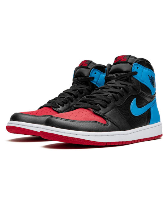 Jordan Air Jordan 1 Retro High OG Damen Stiefel Dark Powder Blue / Gym Red / Black / White