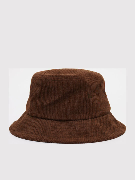 Obey Fabric Hat Bucket Brown
