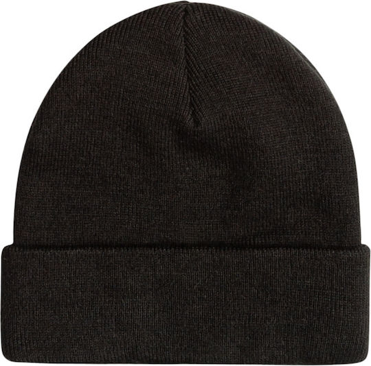 Dusk Beanie Unisex Beanie Knitted in Black color