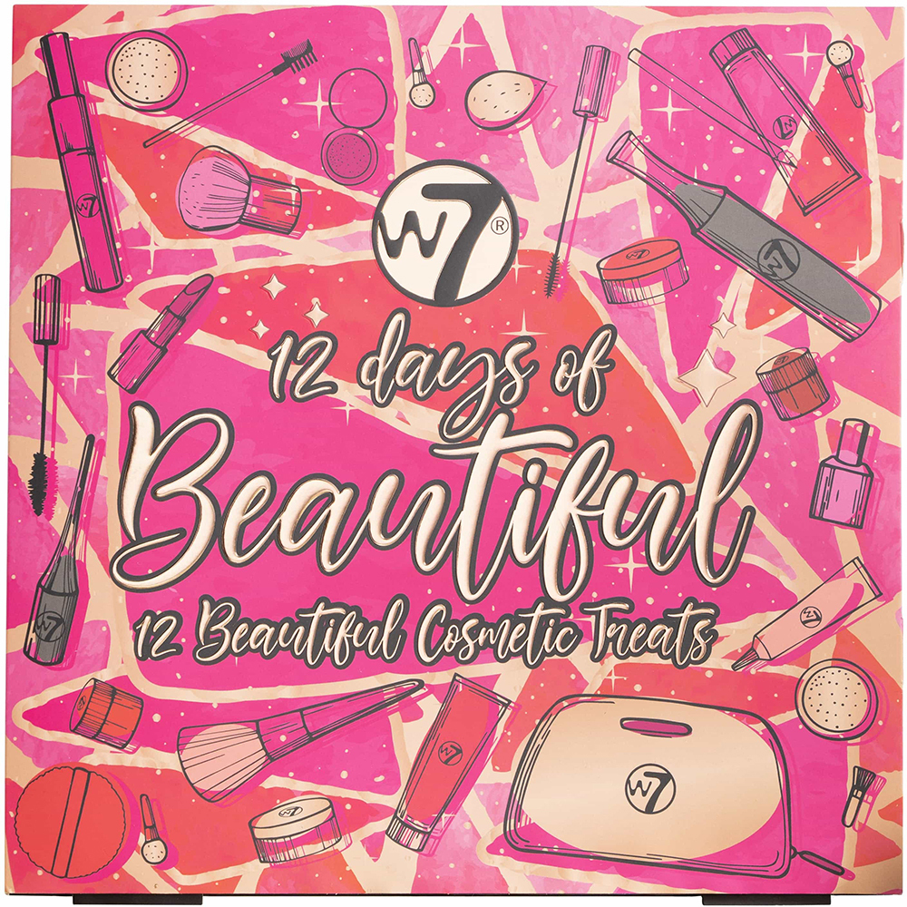 W7 Cosmetics 12 Days Beauty Bites Σετ Μακιγιάζ Advent Calendar για