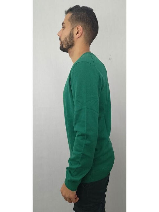 S.Oliver Men's Long Sleeve Sweater Green