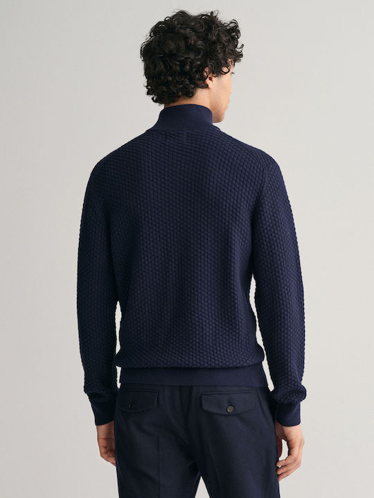 Gant Men's Long Sleeve Sweater Navy Blue