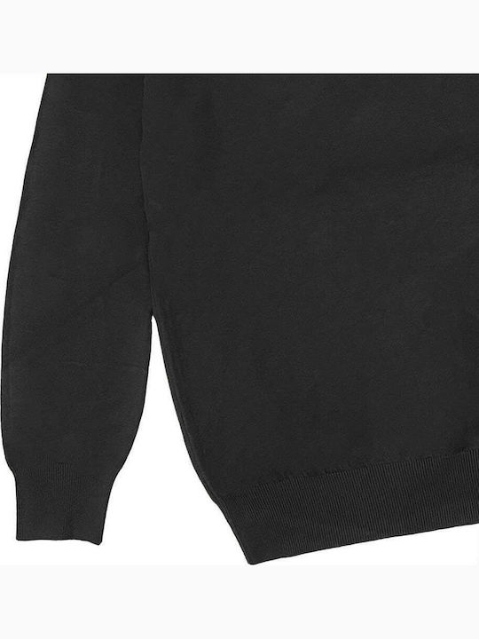 Langarm-Pullover Schwarz