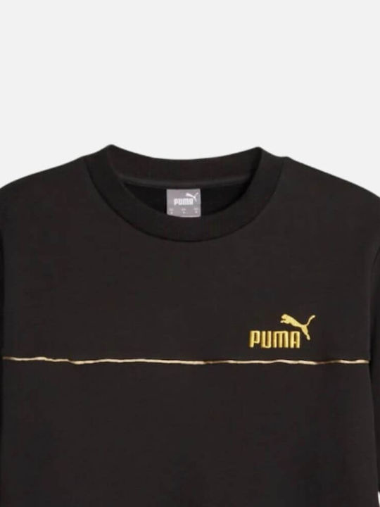 Puma Ανδρικό Φούτερ Χρυσό