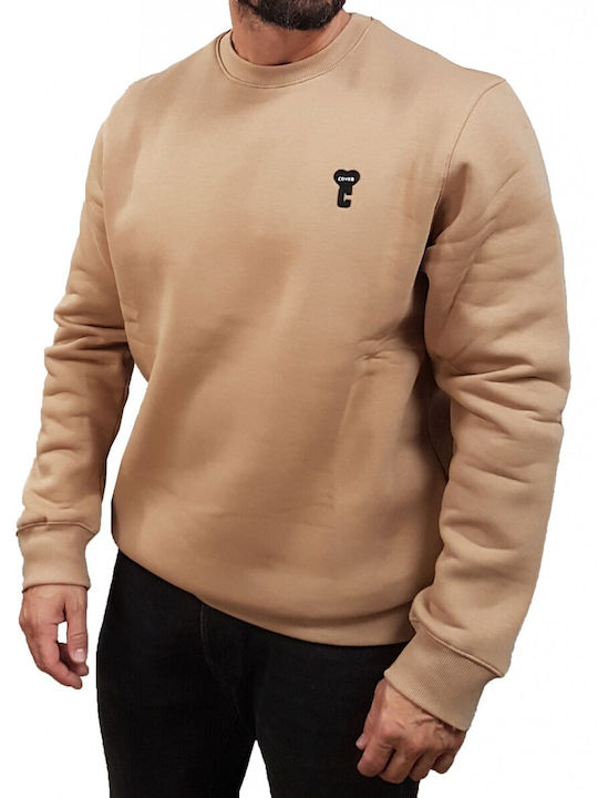 Cover Jeans Men's Sweatshirt Brown