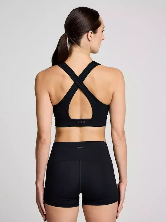 Saucony Fortify Women's Bra without Padding Black