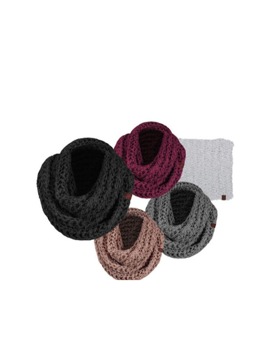 Stamion Women's Knitted Neck Warmer Gray