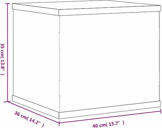 vidaXL Product Display Stand W40xD36xH35cm
