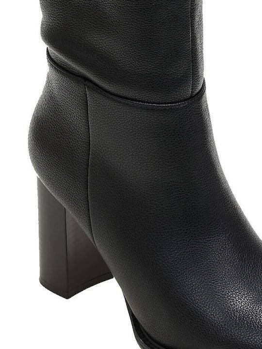 Super Mode Women's Boots with Rubber Black