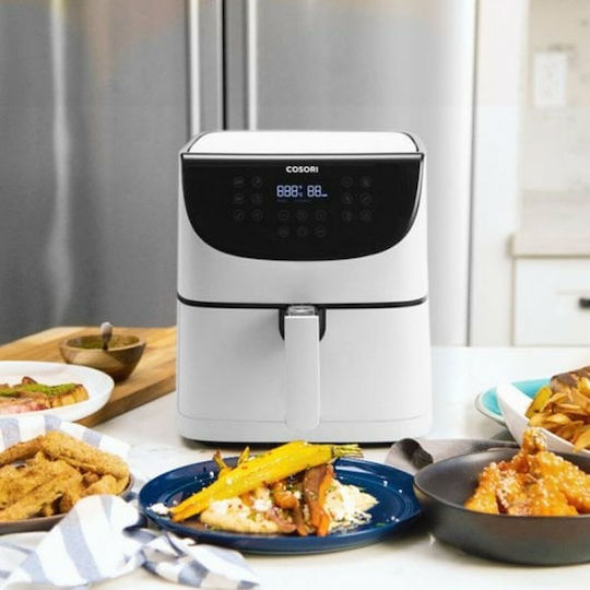 Cosori Premium Еър Фрайър с Wi-Fi 5.5лт Бял