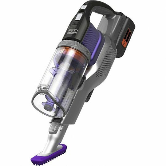 Black & Decker BHFEV362DP Επαναφορτιζόμενη Σκούπα Stick 36V Μωβ