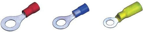 Eval Insulated Ring Terminal 4,3mm Yellow 30pcs 04363-4Y