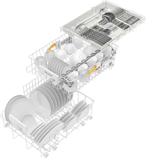 Miele Freistehender Geschirrspüler für 9 Gedecke B45xH85cm Weiß