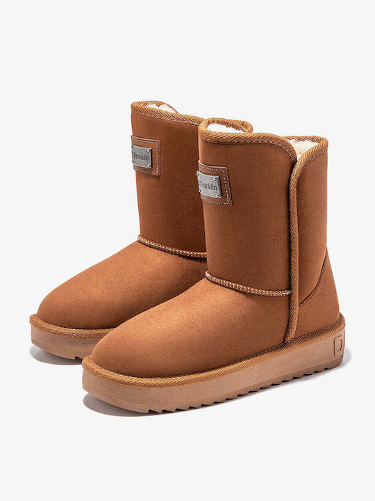 Nordic Women's Chelsea Ankle Boots Brown