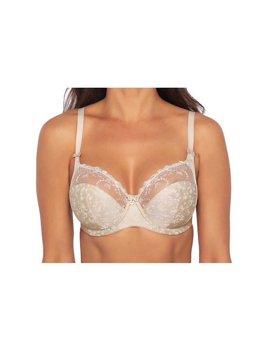 AVA Minimizer Minimizer Bra without Padding Underwire Beige