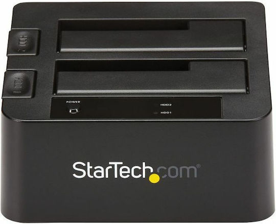 StarTech Docking Station pentru 2 Hard Disk-uri SATA 2.5" / 3.5" cu conectivitate USB 3.1 (SDOCK2U313)