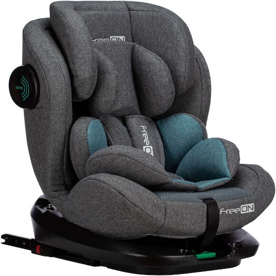 FreeOn Ultima Καθισματάκι Αυτοκινήτου i-Size με Isofix Gray Turquoise