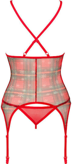 Obsessive Jollymore Sexy Corset Red