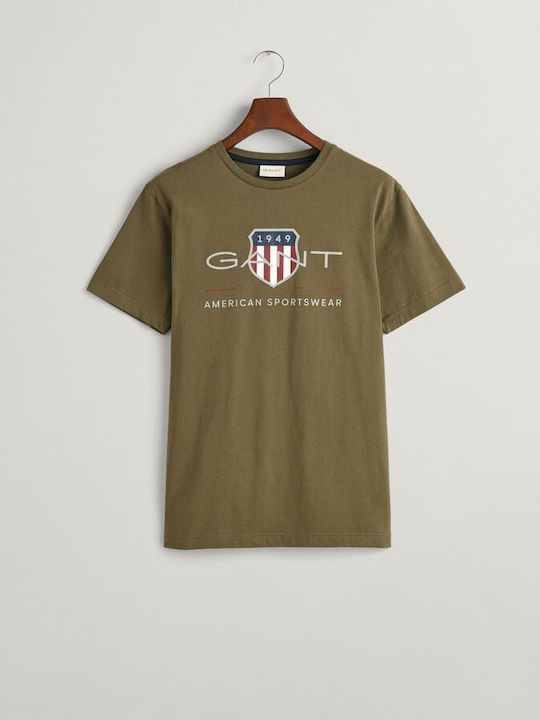 Archive Shield T-shirt Olive