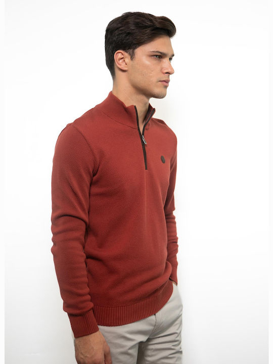 Side Effect Men's Long Sleeve Sweater Orange