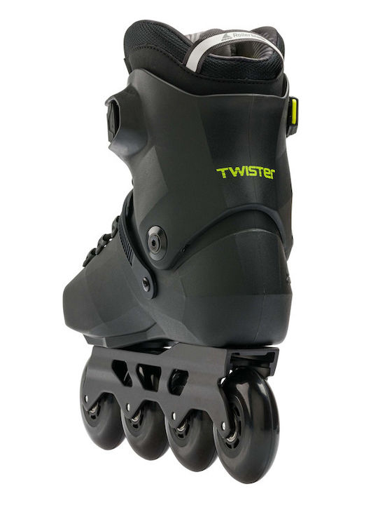 Αθλοπαιδιά Inline Αυξομειούμενα Rollers Μαύρα Ενηλίκων