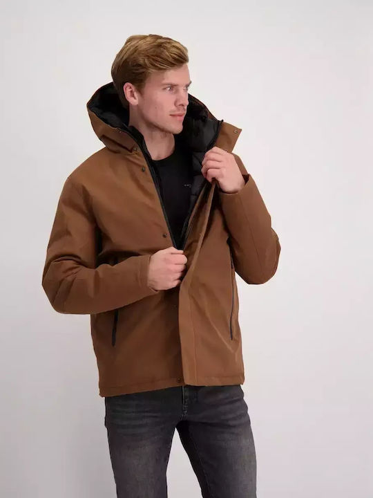 Winter Jacke Braun