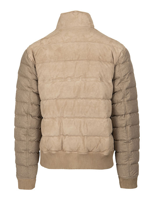 Hugo Boss Men's Winter Puffer Jacket Brown