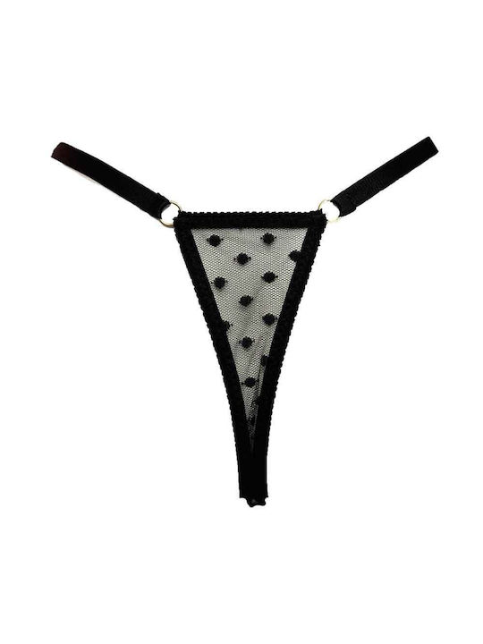 Fontana di Vita Women's String Black