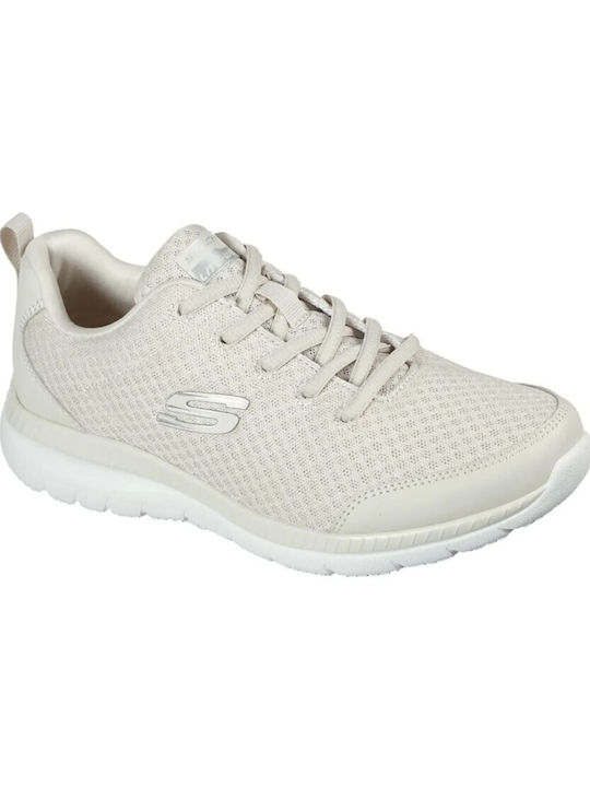 Skechers Bountiful Damen Sportschuhe Laufen Beige