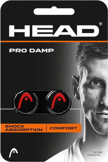 Head Damp Pro 285515 Tennis Racket Vibration Dampener in Yellow Color 2pcs