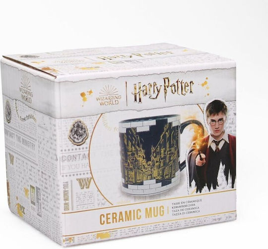 Half Moon Bay Diagon Alley Κούπα Κεραμική Πολύχρωμη 310ml